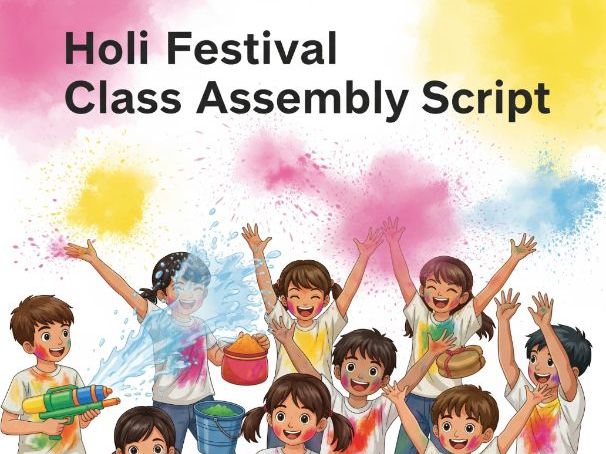 Holi Festival Class Assembly Script