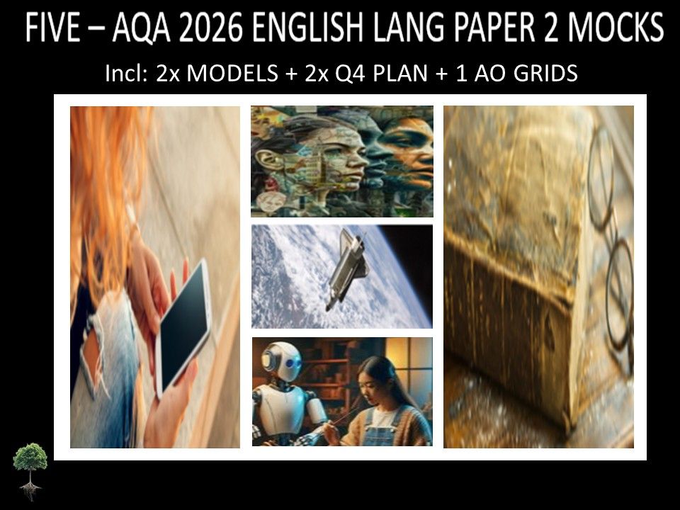 FIVE - AQA PAPER 2 | 2026 FULL MOCKS | MODELS | Q4 PLAN | AO GRIDS