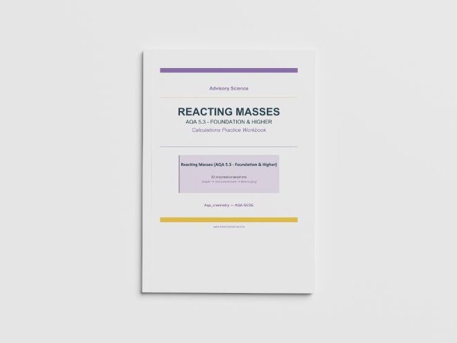 Reacting Masses Calculations - AQA GCSE Chemistry Practice Book