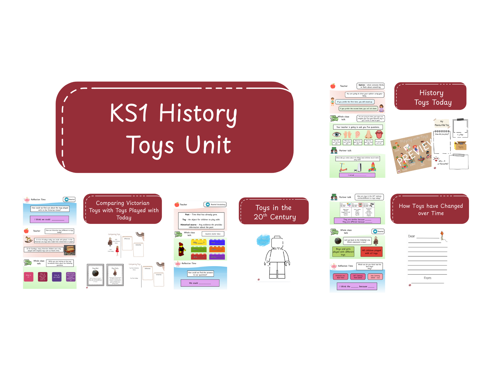 KS1 History Toys Unit