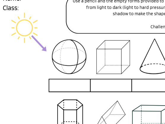Rendering Worksheet