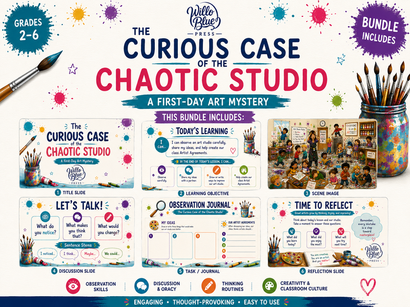Chaotic Art Studio Activity Bundle