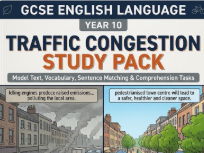 GCSE, Argumentative and Persuasive Writing - Traffic Congestion