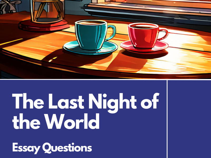The Last Night of the World Essay Questions