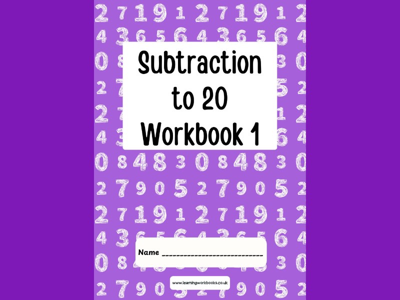 Subtraction to 20 Workbook 1