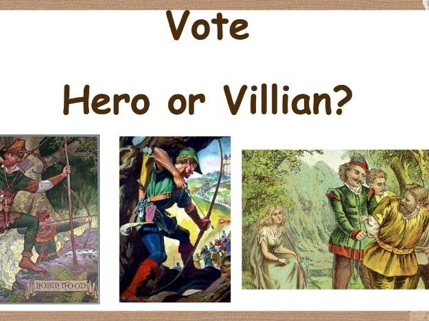 Robin Hood slides + graphic organiser