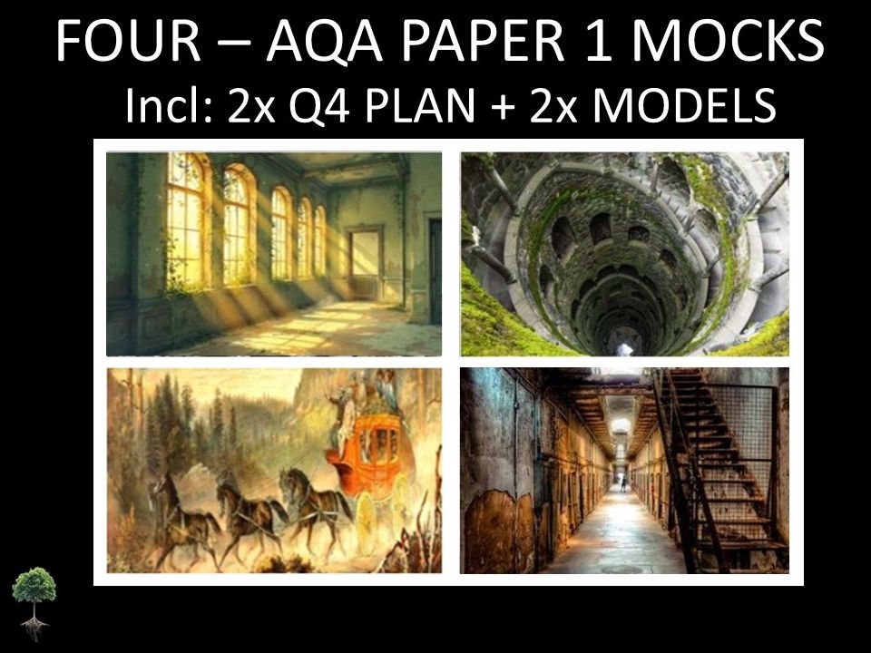 FOUR- AQA PAPER 1 | 2026 FULL MOCKS | Q4 PLAN | MODELS
