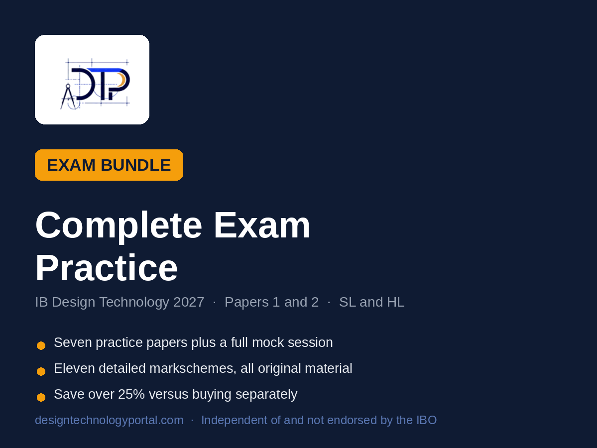 IB Design Technology 2027: Complete Exam Practice Bundle