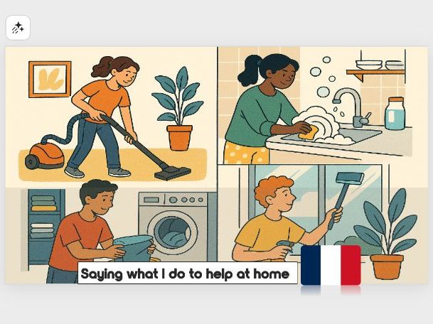 Year 9 Unit 4 - GCSE FRENCH: Year 9 / GCSE FRENCH - Les tâches ménagères et routine quotidienne