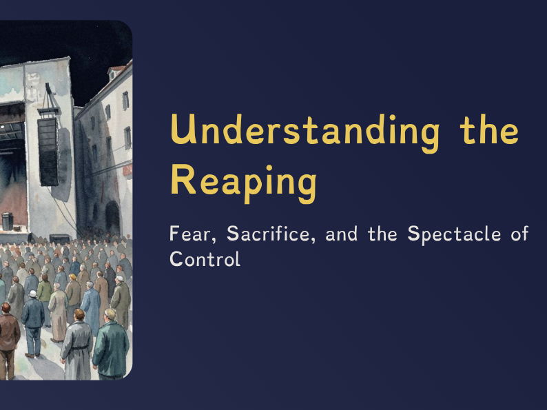 The Hunger Games - Understanding the Reaping