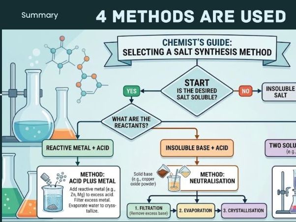 PPT presentation Methods of Making Salts — Chemistry PPT + video  + Worksheet