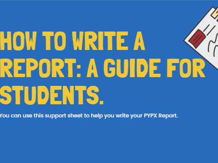 PYPX Report guide and Rubric