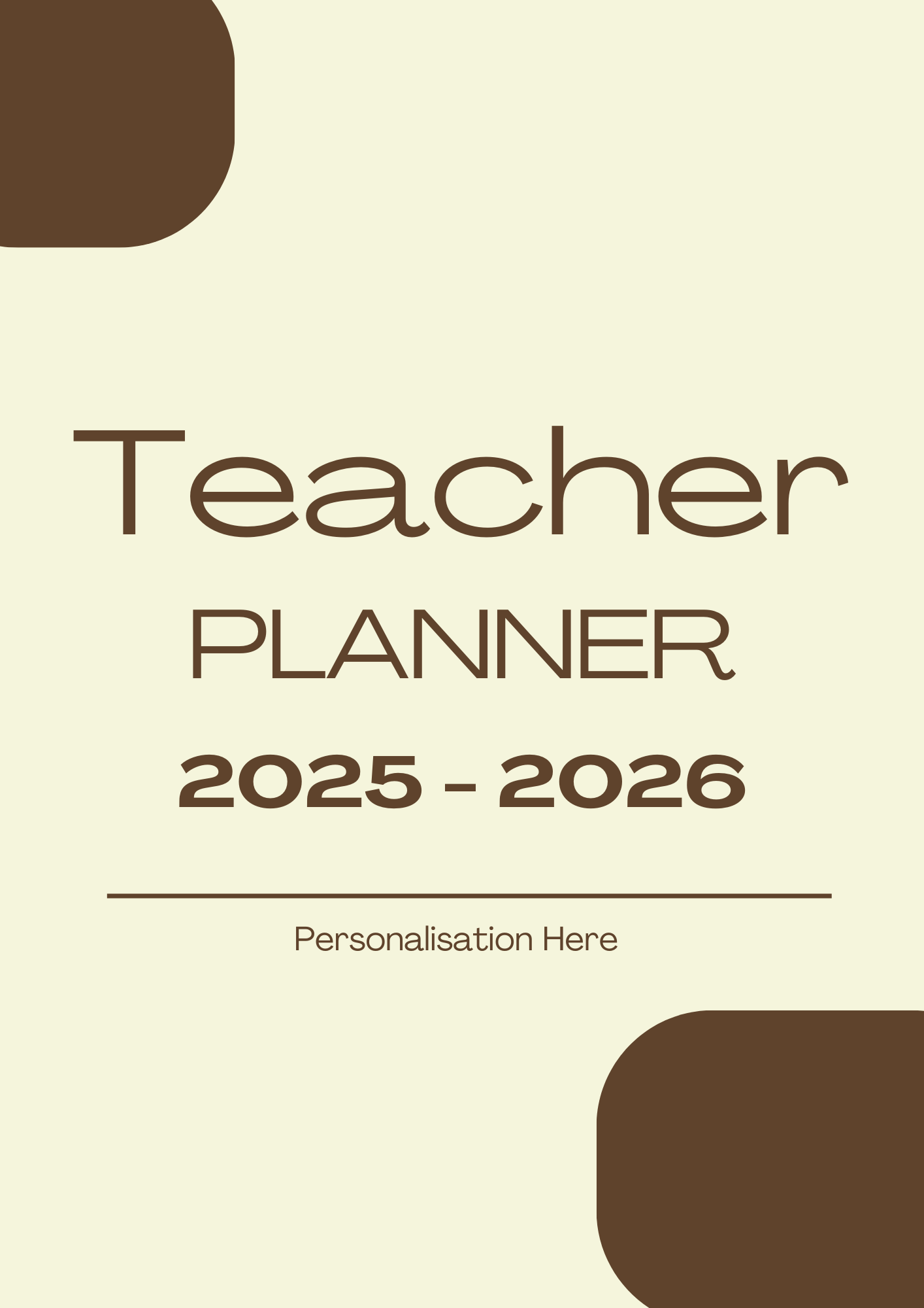 Bloom Daily Planners 2025-2026 Academic Year Teacher Planner & Calendar - View #4