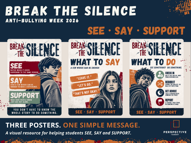 Anti-Bullying Week 2026 Posters | KS3 KS4