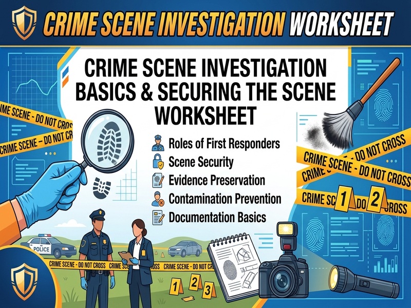 Crime Scene Investigation Basics & Securing the Scene