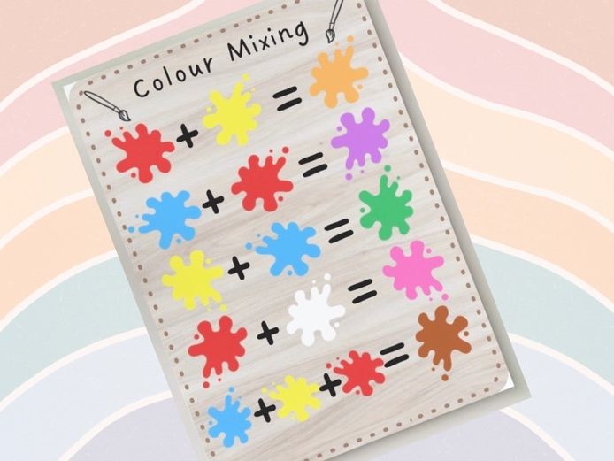Display - Colour Mixing Poster