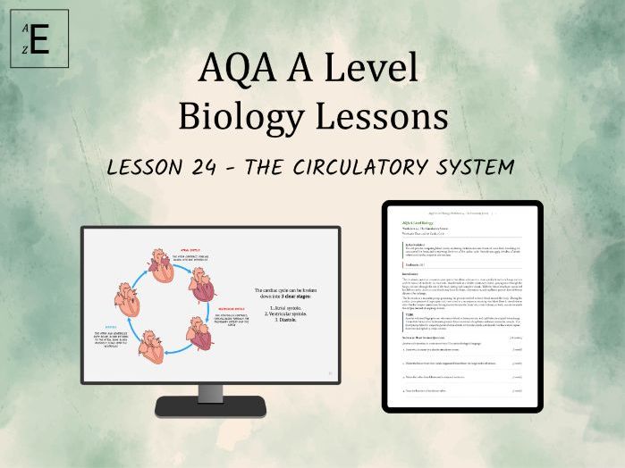 AQA A Level Biology Lesson 24 - The Circulatory System