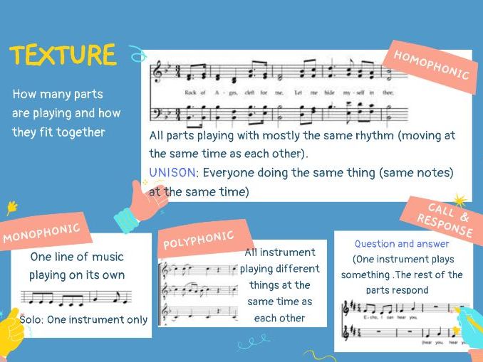 Music Knowledge Organisers Teaching Resources