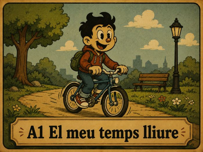 Catalan teaching unit- A1- El meu temps lliure