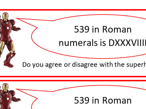 Year 5 Place Value Maths Warm-Up – Superhero Themed Reasoning