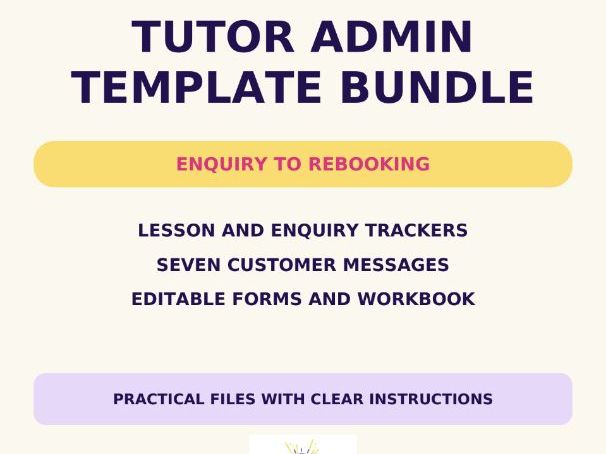 Tutor Admin Templates Trackers and Messages