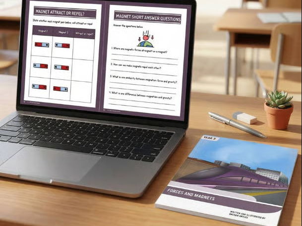 Forces and Magnets Year 3 — Booklet & Workbook Bundle