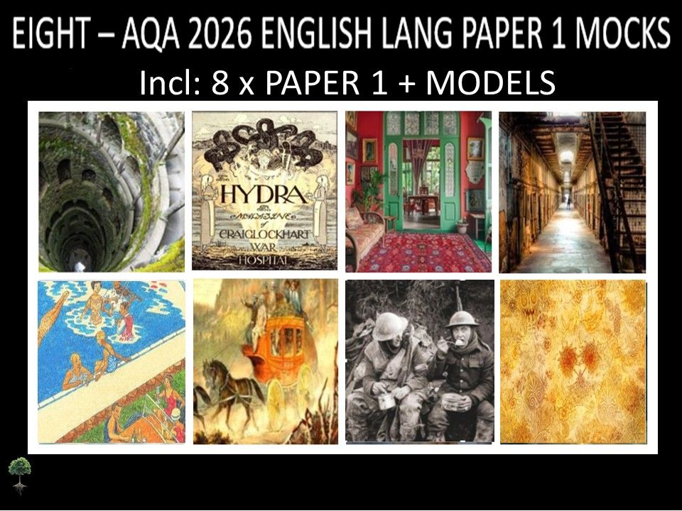 EIGHT - AQA PAPER 1 | 2026 FULL MOCKS | MODELS
