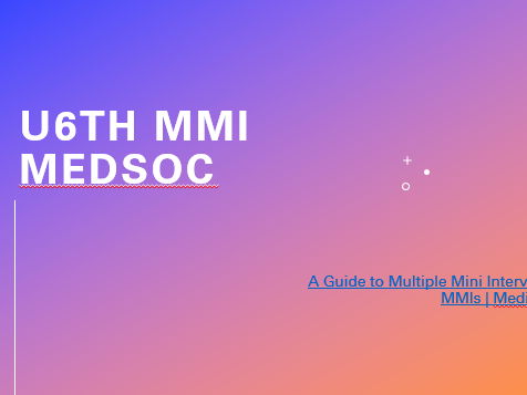 A complete guide to MMI interviews for medics and dentists