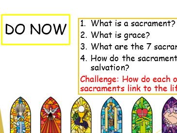 Edexcel Catholic Christianity unit 2 Catholic practices unit