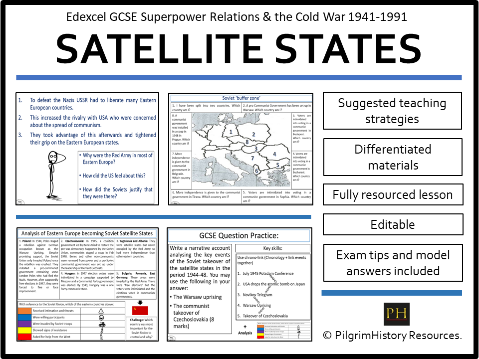 Edexcel GCSE Cold War: Soviet Control of Satellite States 1945–48