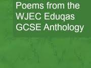 Eduqas Poetry anthology lessons on 9 of the anthology poems including context, analysis & assessment