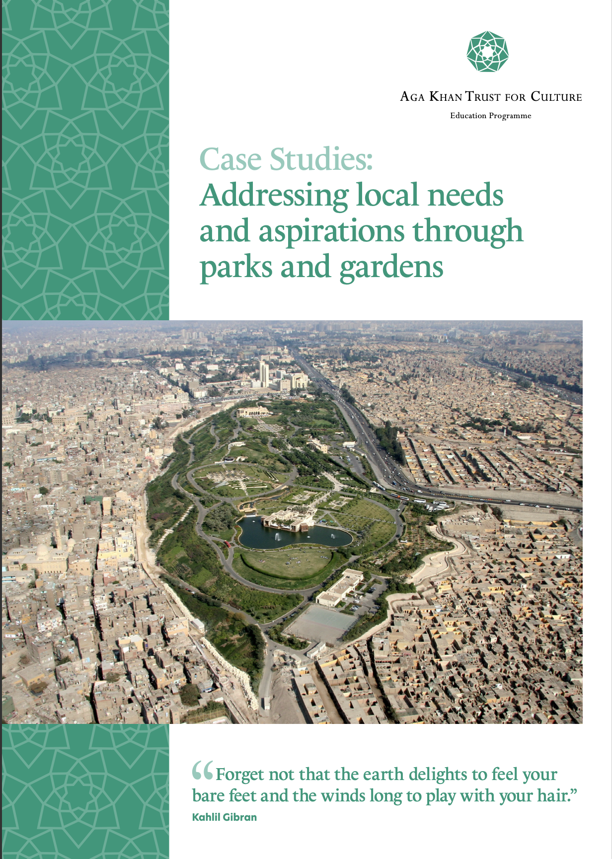 Case Studies: Addressing local needs and aspirations through parks and ...