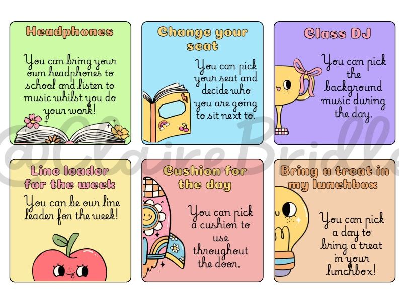 Rewards Poster (Simple, Free Design)