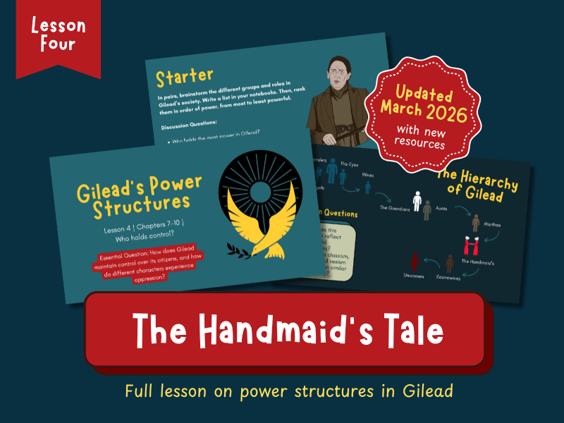 The Handmaid's Tale (L4) Power Structures