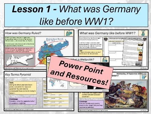 [AQA GCSE - Democracy & Dictatorship] L1. What was Germany like before WW1?
