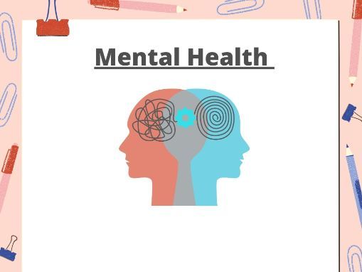 Mental Health Lesson PSHE Teaching Resources
