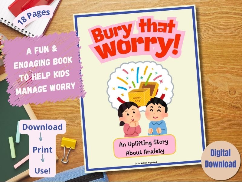 Children's Book About Anxiety | Worry Book for Kids | Lesson on Controlling Worry