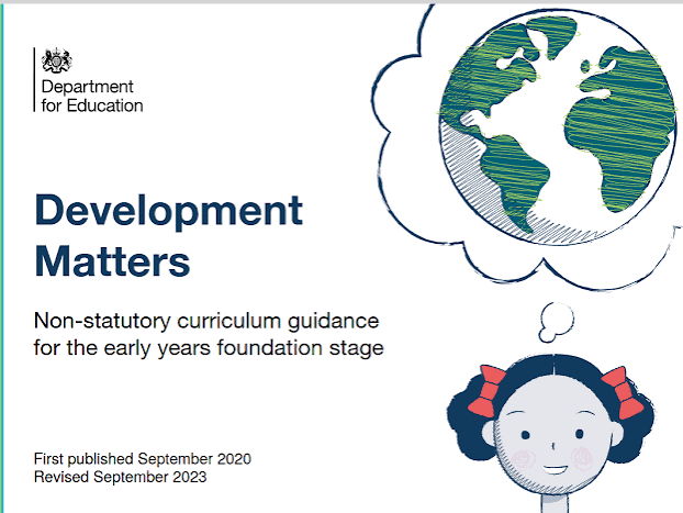 Development Matters Statements word document for assessment 3-4 years