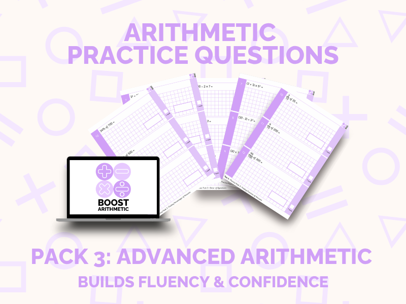 Year 6 SATs Arithmetic Practice Questions Pack 3