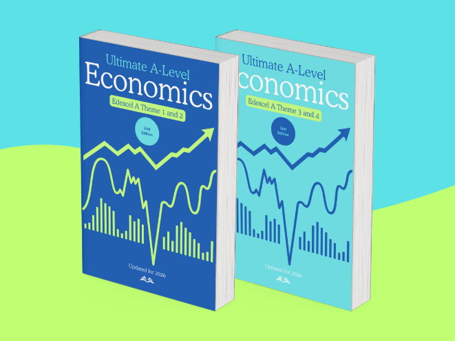 Ultimate Economics A-Level (Edexcel) - Two Book BUNDLE (Year 1 and Year 2)