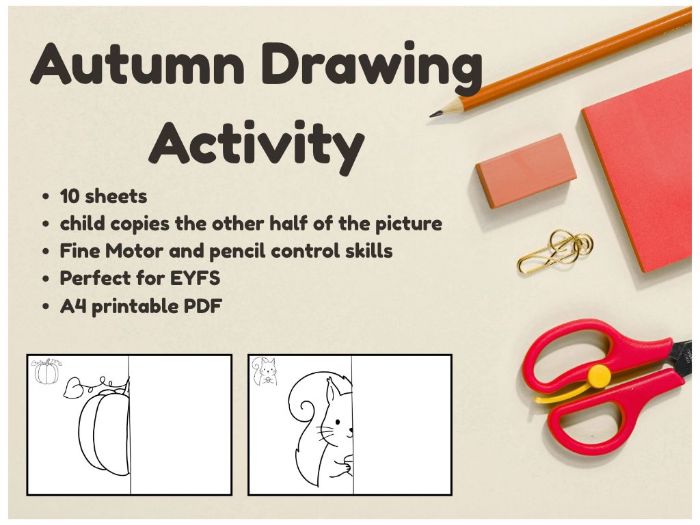 Autumn Drawing Activity