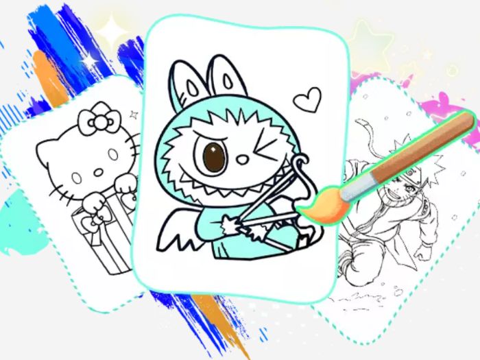 FREE Labubu Coloring Book: 40+ Pages of Fun!