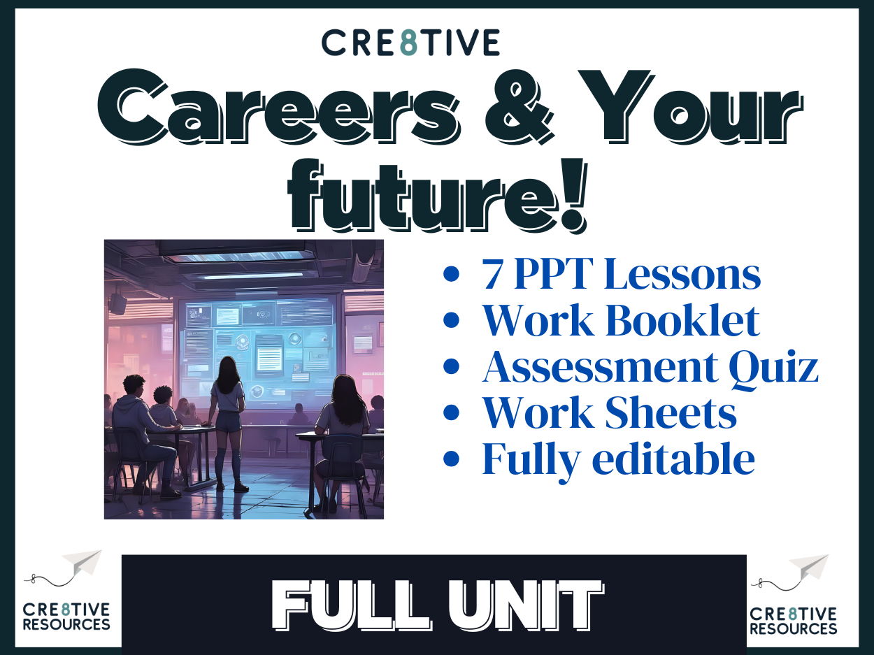 Careers & the Future – Full Unit (Careers Education / Personal Development)