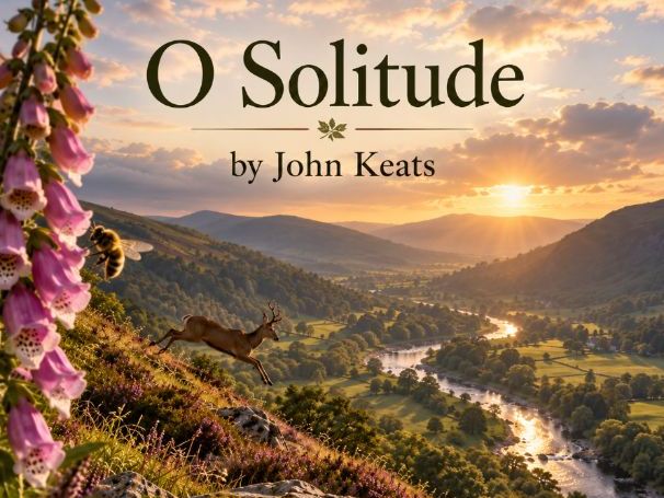 O Solitude by John Keats