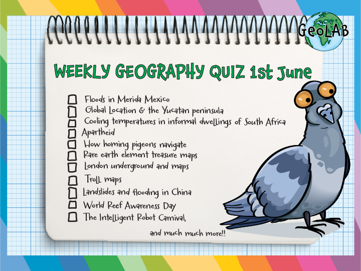 Weekly Geography News Quiz 1st June 2026