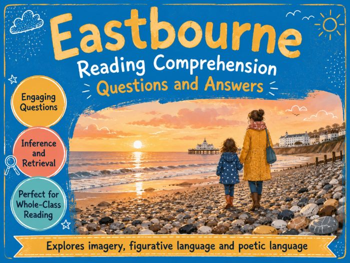 Eastbourne (Poem) - Comprehension - UKS2