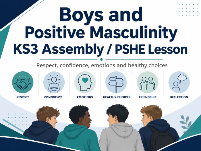 Boys and Positive Masculinity KS3 Assembly / PSHE Lesson 2026
