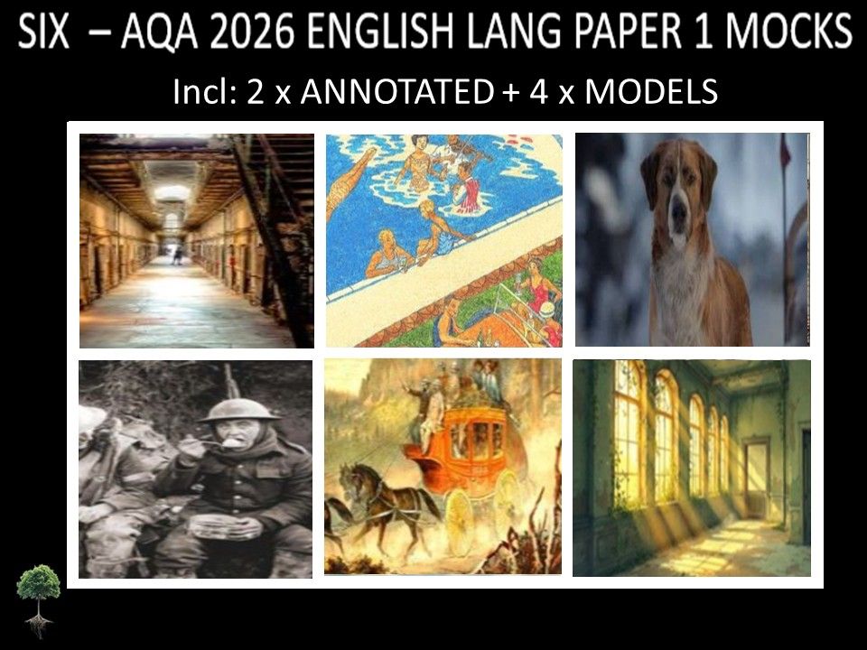 SIX - AQA PAPER 1 | 2026 FULL MOCKS | ANNOTATED | MODELS