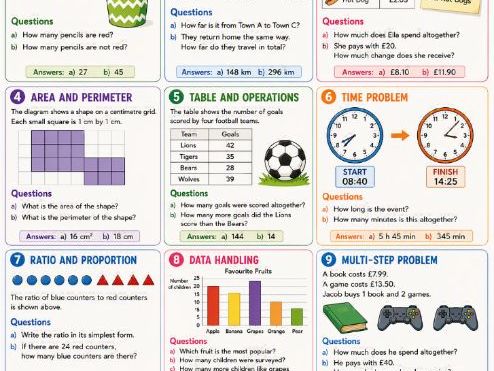 KS2 SATs Reasoning Questions and Answers Sheet 5