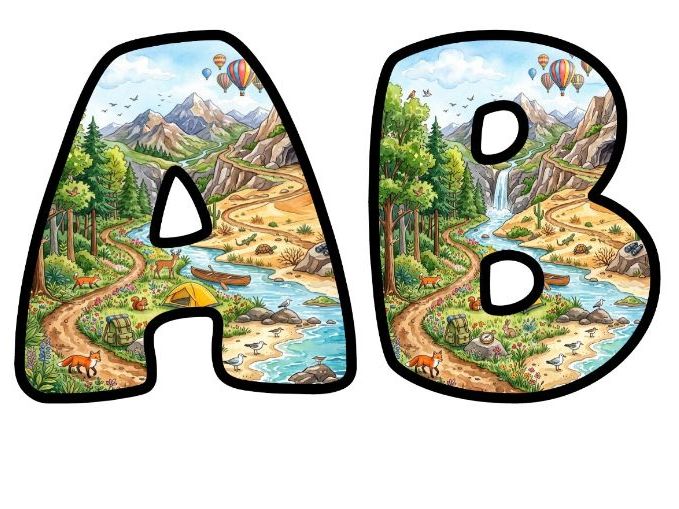 Create Your Own Adventure Bubble Letters | Motivational Bulletin Board Letters
